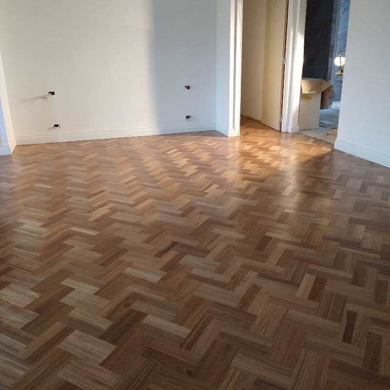 Chevron parquet floor installation Melbourne